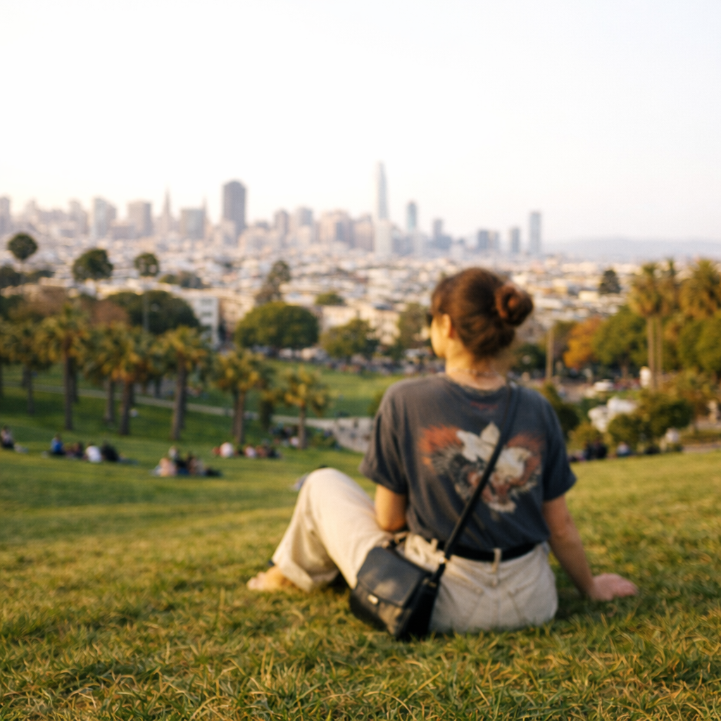 Photo without composition guide